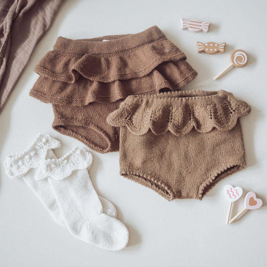 Synne ruffle socks